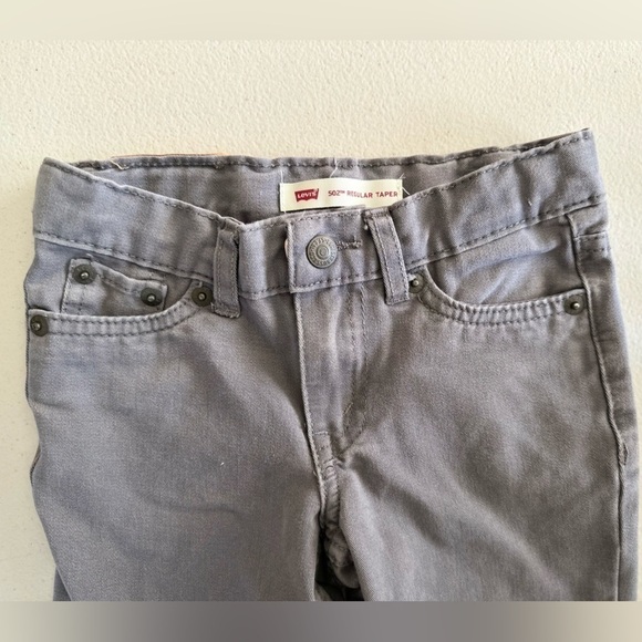 Levi’s Boys 502 Regular Taper | Gray | 3T - Picture 6 of 6